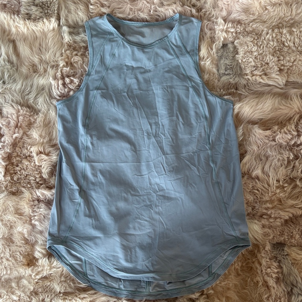 lululemon athletica Light Blue Tank Top